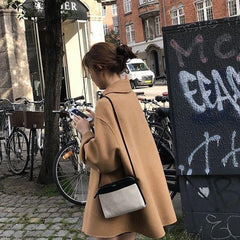Winnie - Camel Wool Coat