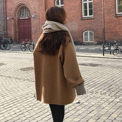 Winnie - Camel Wool Coat