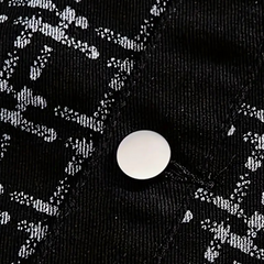 Grayson - Tweed Panel Trucker Jacket