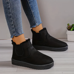 Cordelia - Chunky Chelsea Ankle Boots — Schwarz