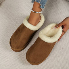Philippa - Fur Lined Platform Slippers