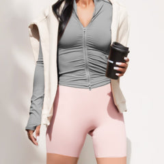 Stephanie - Pink Shaping Shorts