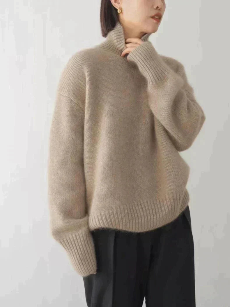 Zelda - Soft Knit Jumper with Wide Sleeves