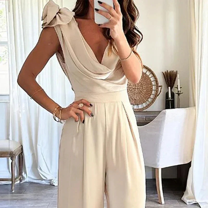 Mia - Cowl Neck Jumpsuit