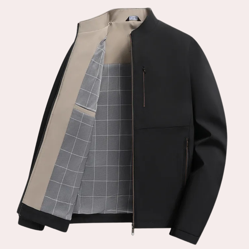 Rafferty - Lightweight Stand Collar Jacket