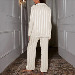 Hattie - Satin Long Pyjama Set