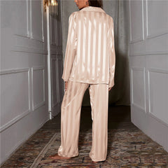 Hattie - Satin Long Pyjama Set