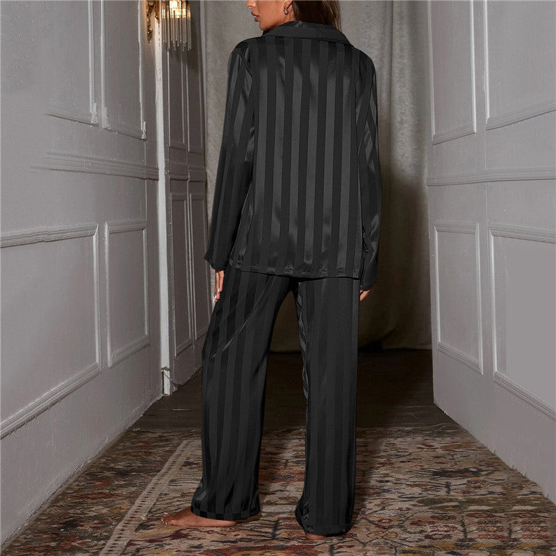 Hattie - Satin Long Pyjama Set