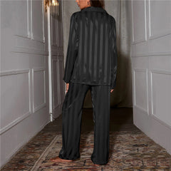 Hattie - Satin Long Pyjama Set
