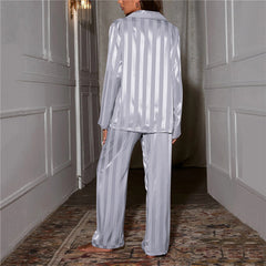 Hattie - Satin Long Pyjama Set