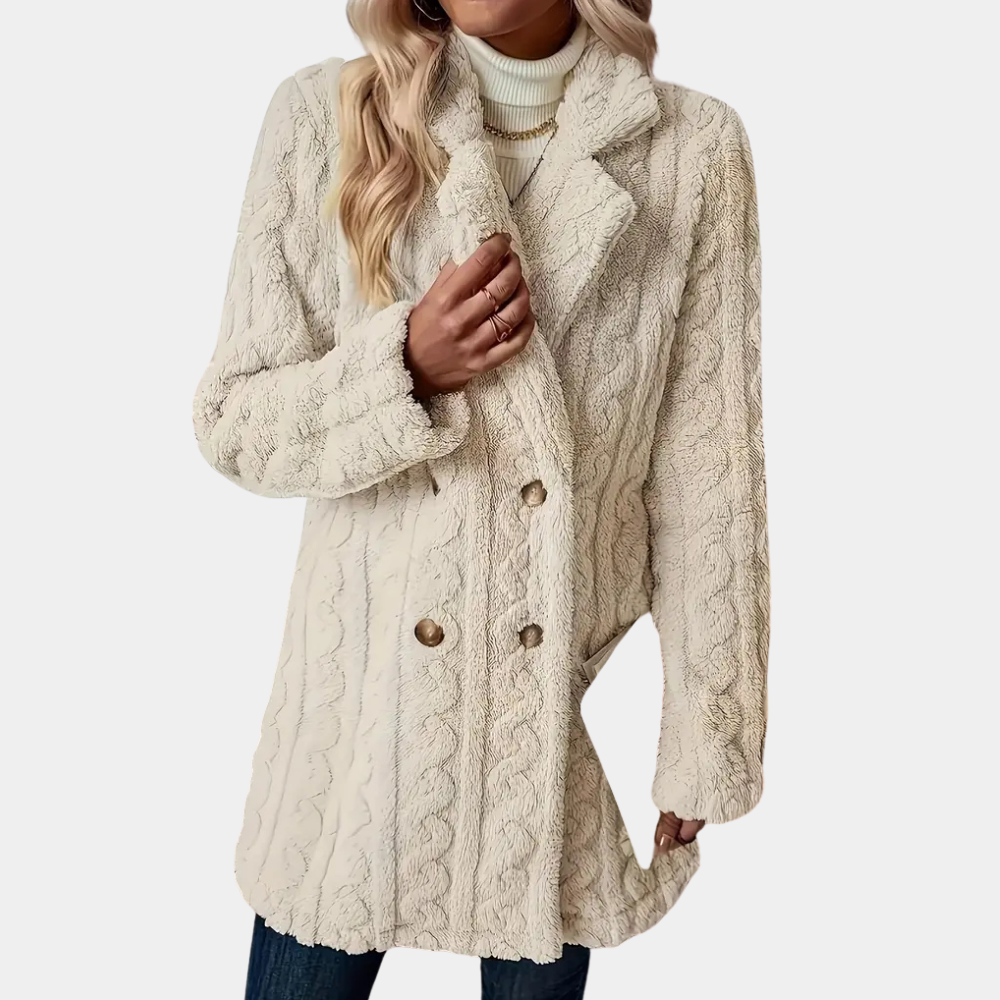 Alexis - Cable Knit Coat