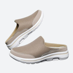 Donovan - Mesh Slip on Mules — Brown