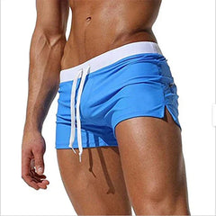 Wilhelmina - Short Swim Shorts — Light Blue