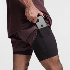 Sebastian - Two in One Gym Shorts