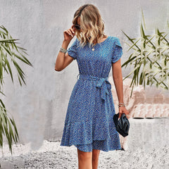 Gabrielle - Ditsy Print Tiered Mini