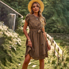 Gabrielle - Ditsy Print Tiered Mini