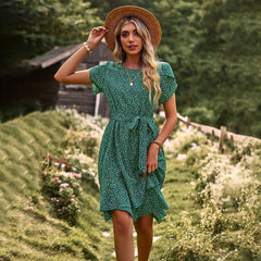 Gabrielle - Ditsy Print Tiered Mini