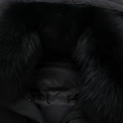 Sebastian - Coat with Oversized Fur Collar