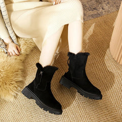 Ursula - Fur Lined Suede Boots