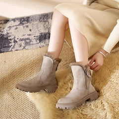 Ursula - Fur Lined Suede Boots