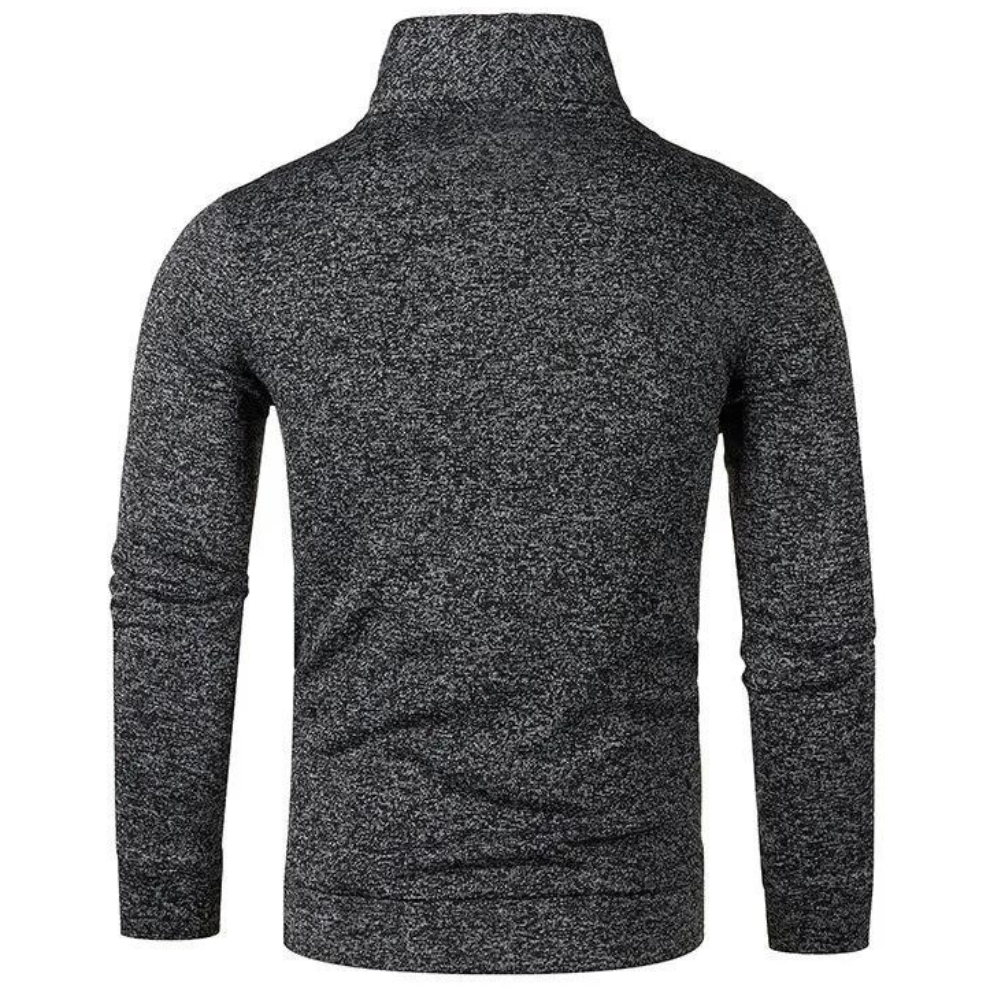 Zachary - Shawl Collar Button Jumper