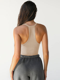 Dominique - Fitted Scoop Cami Top