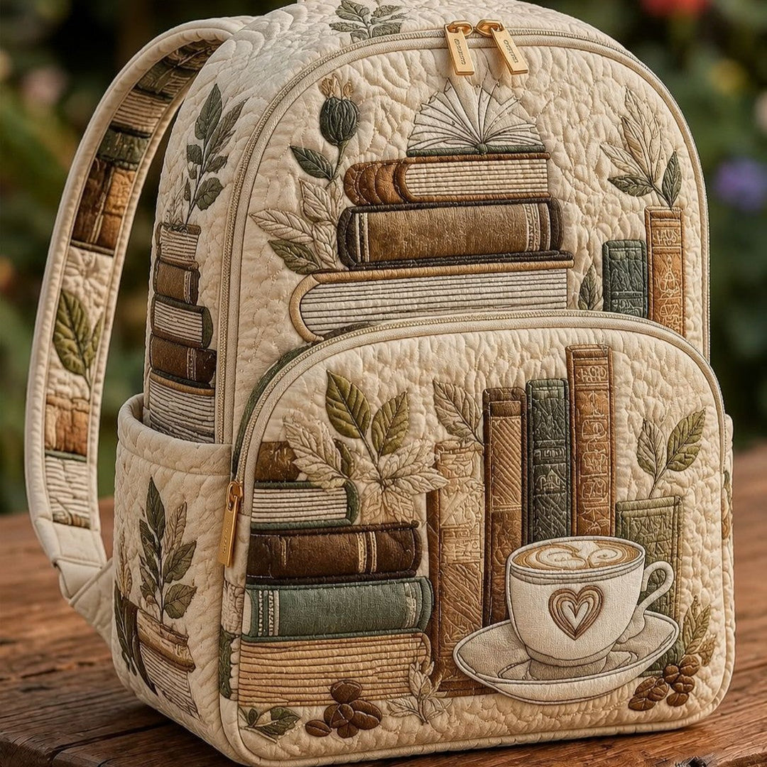 Ariane - Books and Coffee Backpack