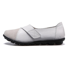Teresa - Leather Slip on Flats