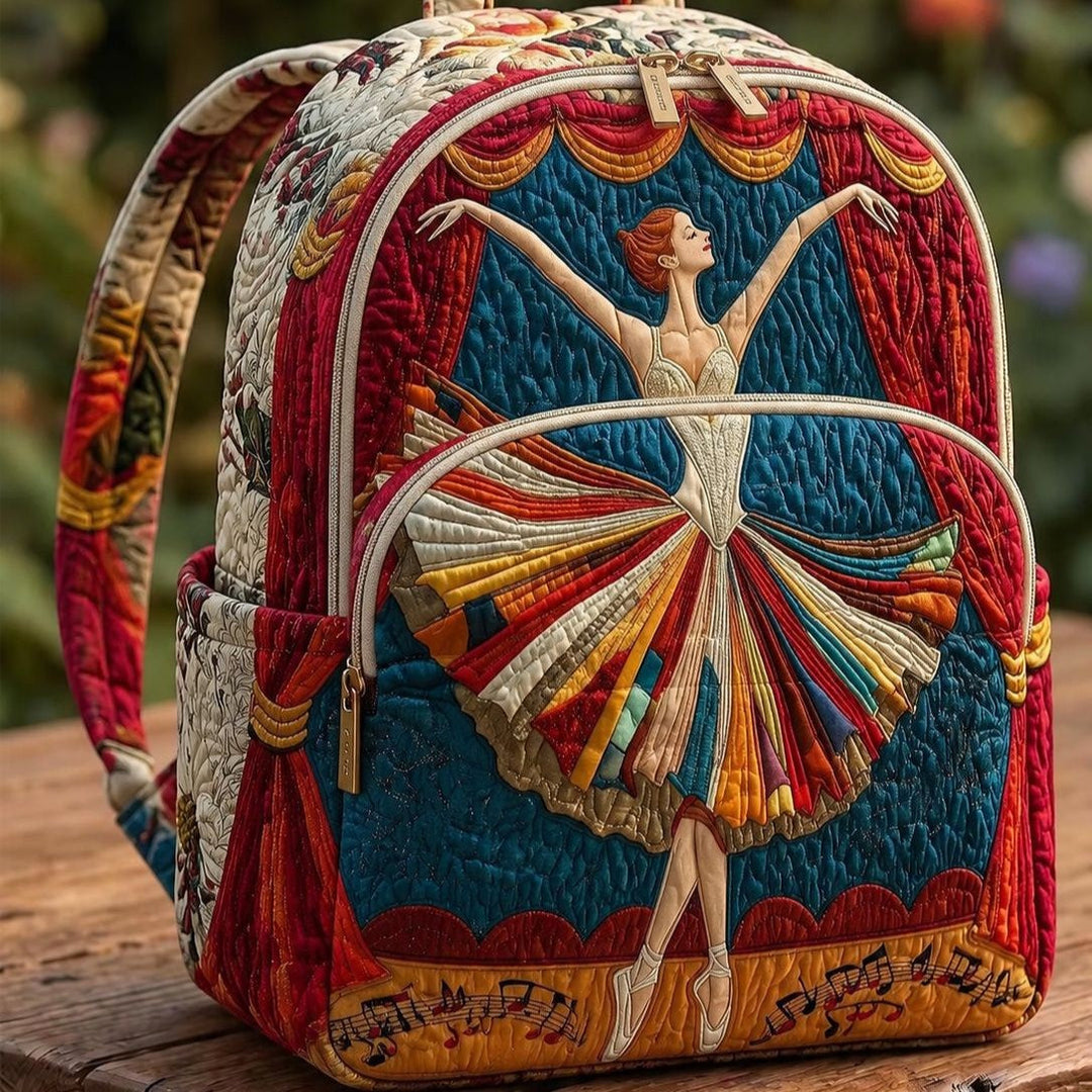 Nancy - Ballerina Quilted Backpack