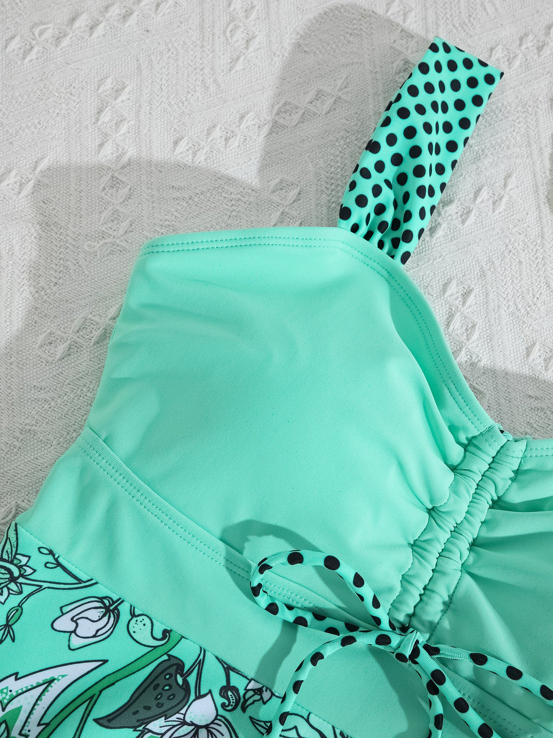 Christina - Paisley Swim Dress with Shorts