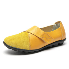 Teresa - Leather Slip on Flats