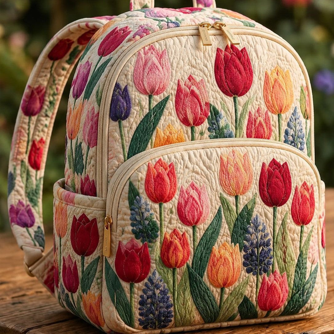Steffi - Tulip Quilted Backpack