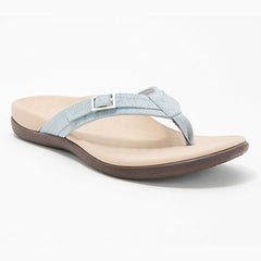 Veronica - Denim Toe Post Sandals