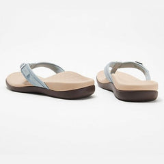 Veronica - Denim Toe Post Sandals