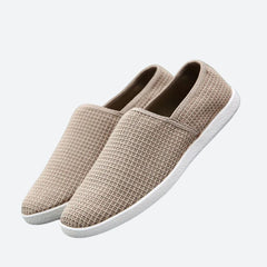 Orlando - Knit Slip on Sneakers — Litch brown