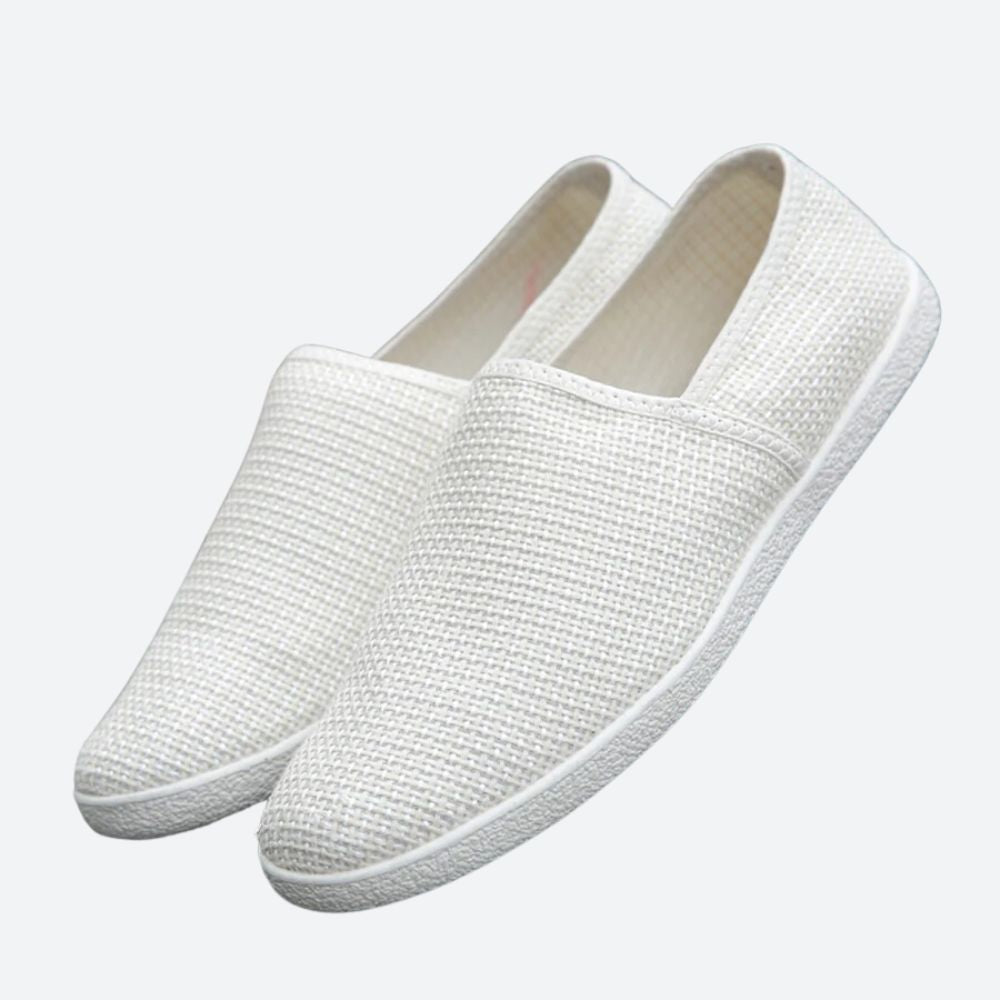 Orlando - Knit Slip on Sneakers — Beige
