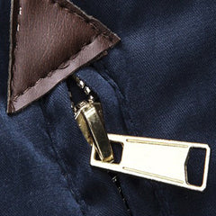 Elliot - Padded Jacket with Suede Yoke