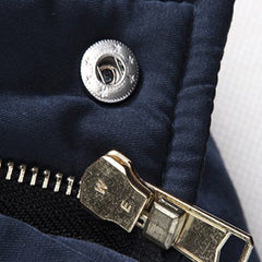 Elliot - Padded Jacket with Suede Yoke