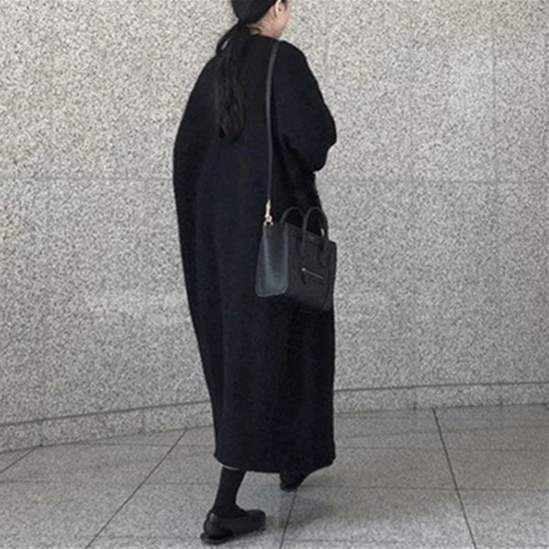 Marian - Long Open Front Coat