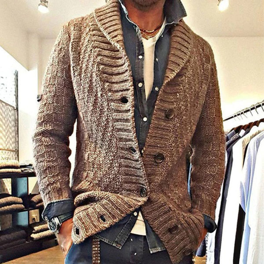 Charlie - Chunky Shawl Cardigan