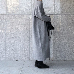 Marian - Long Open Front Coat