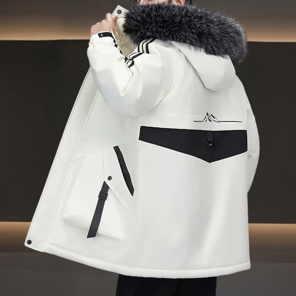 Mervyn - Parka with Side Stripes