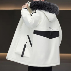 Mervyn - Parka with Side Stripes
