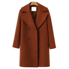 Francesca - Tailored Wool Coat with Lapels