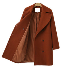 Francesca - Tailored Wool Coat with Lapels