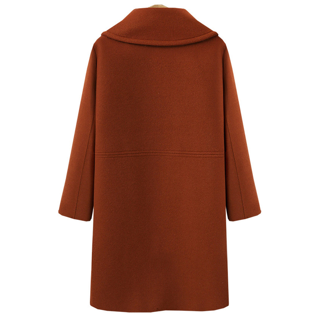 Francesca - Tailored Wool Coat with Lapels