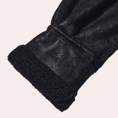 Russell - Suede Sherpa Aviator Jacket