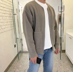 Alexander - Ribbed Open Cardigan