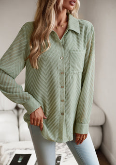 Melanie - Striped Cotton Shirt