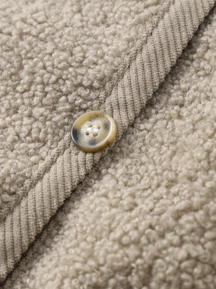 Sienna - Teddy Button Cardigan